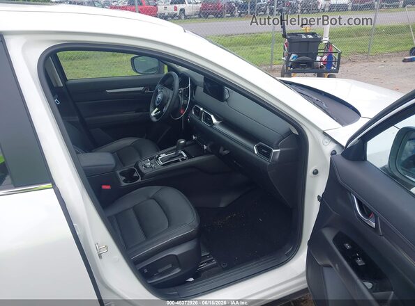 JM3KFBCM5S0809635 2025 MAZDA CX-5 White Widok wnętrza z przodu