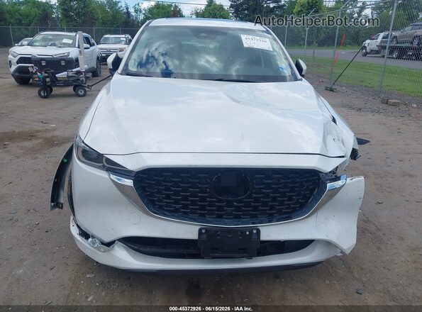 JM3KFBCM5S0809635 2025 MAZDA CX-5 White Widok z przodu