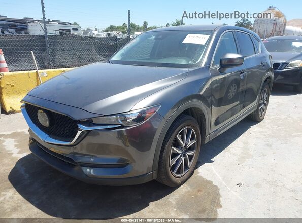 JM3KFBCM6J0429430 2018 MAZDA CX-5 Gray Przód lewy