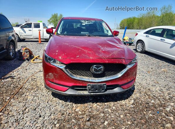 JM3KFBCM6J0456031 2018 MAZDA CX-5 Темно-бордовый Вид спереди