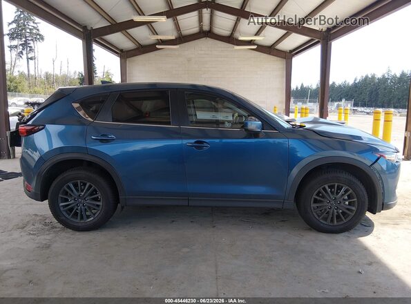 JM3KFBCM6M1491991 2021 MAZDA CX-5 Blue Вид задньої частини салону