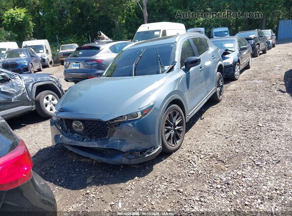 JM3KFBCM6P0175288 2023 MAZDA CX-5 Blue Вид панелі приладів