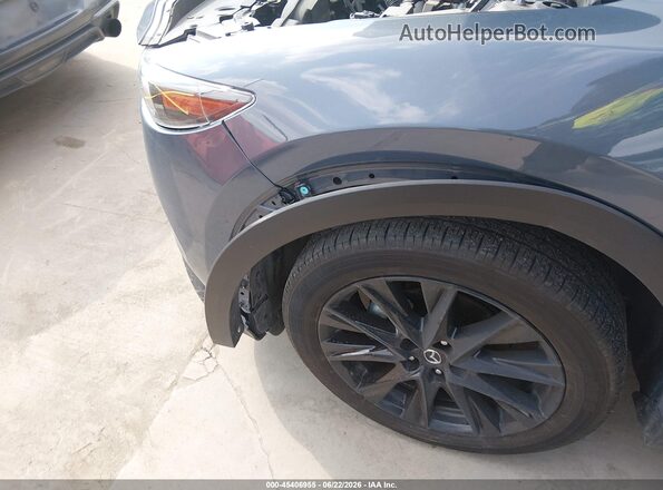 JM3KFBCM6S0683091 2025 MAZDA CX-5 Blue Դիմացի տեսք
