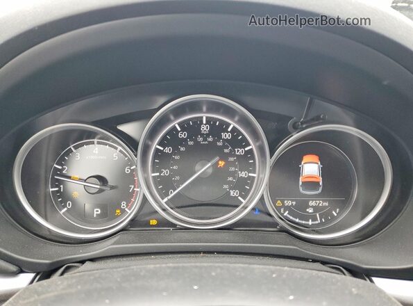 JM3KFBCM6S0696889 2025 MAZDA CX-5 Blue Սարքավորումների վահանակի տեսք
