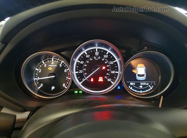 JM3KFBCM6S0718342 2025 MAZDA CX-5 Silver ხელსაწყოთა პანელის ხედი
