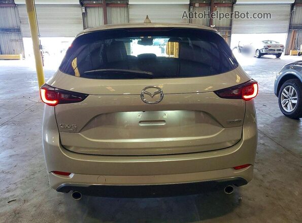 JM3KFBCM6S0718342 2025 MAZDA CX-5 Silver უკანა ხედი