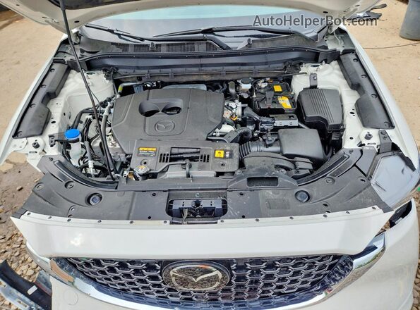 JM3KFBCM6S0742706 2025 MAZDA CX-5 White Widok komory silnika