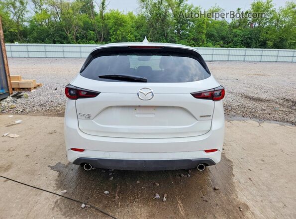 JM3KFBCM6S0742706 2025 MAZDA CX-5 White Widok z tyłu