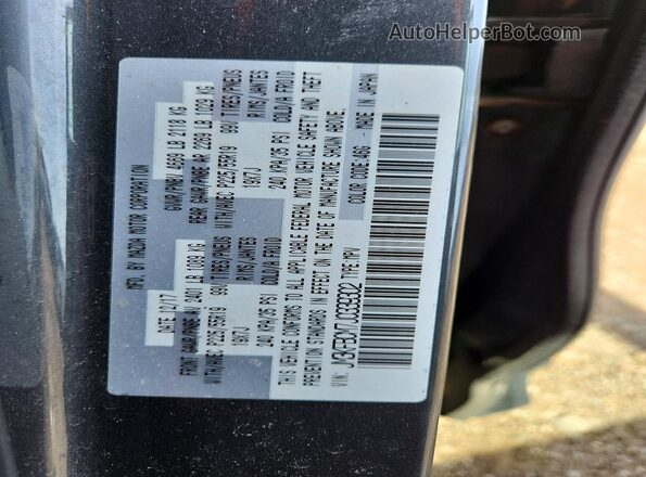 JM3KFBCM7J0339302 2018 MAZDA CX-5 Gray Vista de la etiqueta del VIN