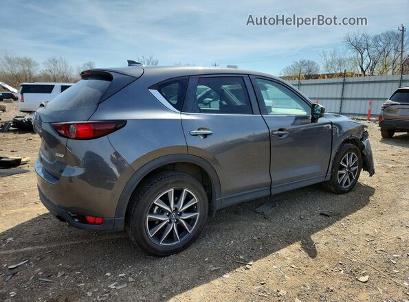 JM3KFBCM7J0339302 2018 MAZDA CX-5 Gray Trasero derecho