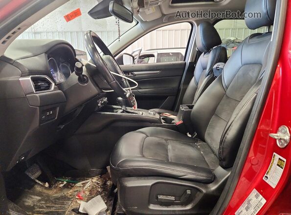 JM3KFBCM7J0397359 2018 MAZDA CX-5 Red წინა სალონის ხედი