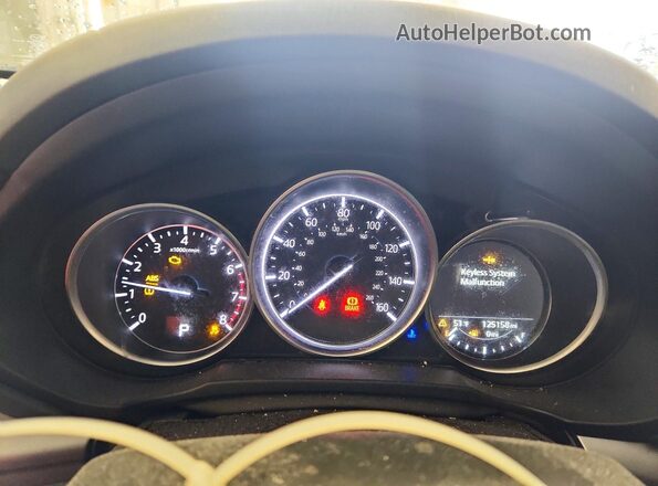 JM3KFBCM7J0397359 2018 MAZDA CX-5 Red ხელსაწყოთა პანელის ხედი