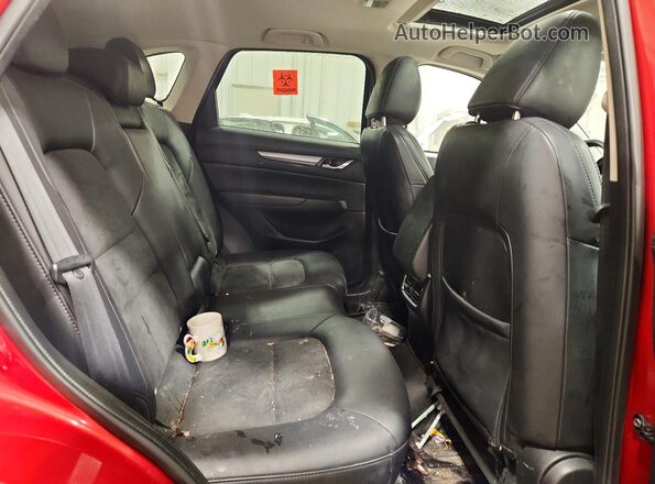 JM3KFBCM7J0397359 2018 MAZDA CX-5 Red უკანა სალონის ხედი
