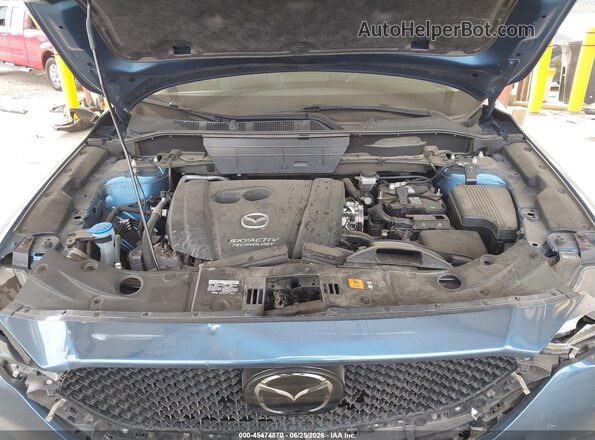 JM3KFBCM7J0399810 2018 MAZDA CX-5 Blue Вид ззаду