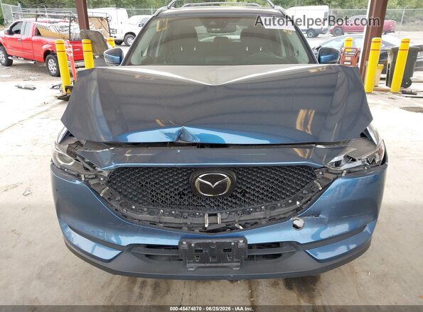 JM3KFBCM7J0399810 2018 MAZDA CX-5 Blue Вид спереду