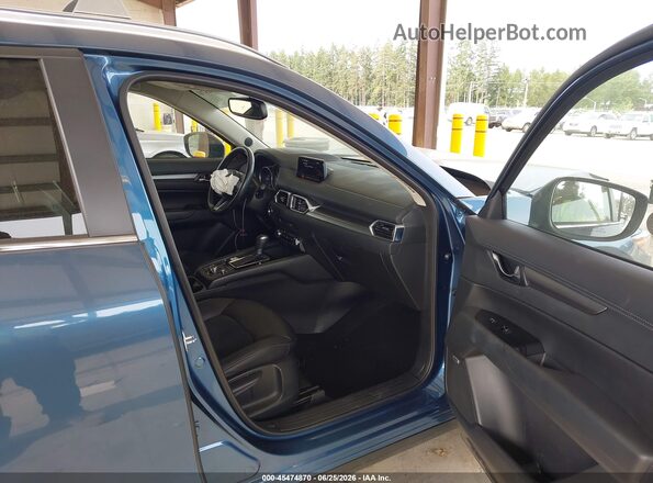 JM3KFBCM7J0399810 2018 MAZDA CX-5 Blue Вид салону спереду