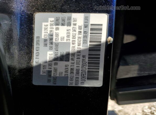 JM3KFBCM7L0758043 2020 MAZDA CX-5 Черный Вид наклейки с VIN-кодом