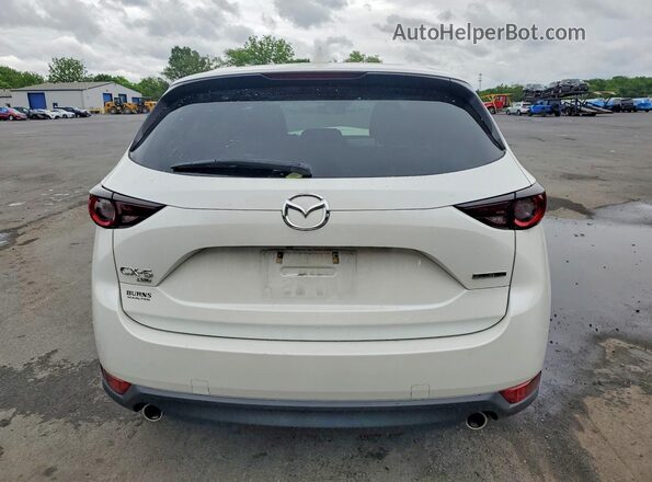 JM3KFBCM7L0761332 2020 MAZDA CX-5 White Հետևի տեսք