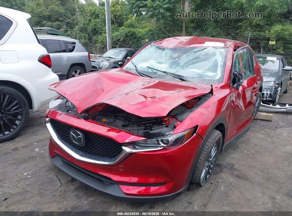 JM3KFBCM7M0386432 2021 MAZDA CX-5 Red Vista frontal