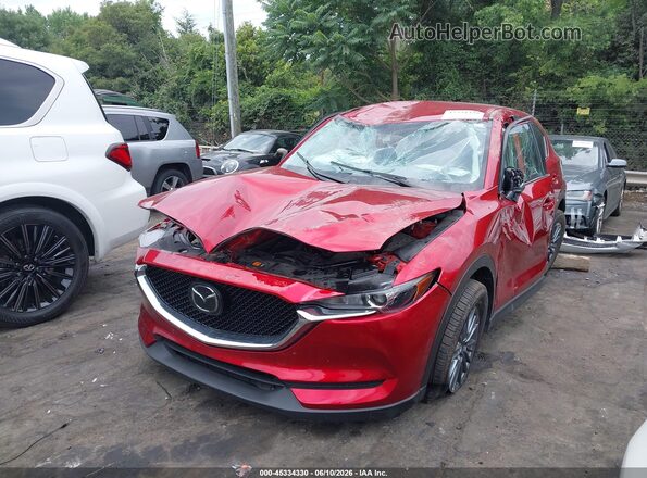 JM3KFBCM7M0386432 2021 MAZDA CX-5 Red Vista tres cuartos delantera izquierda