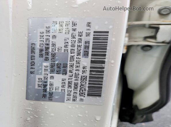JM3KFBCM7M1316908 2021 MAZDA CX-5 White Widok naklejki z numerem VIN