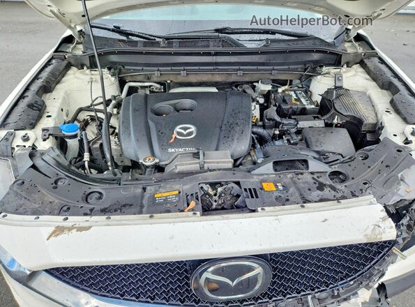 JM3KFBCM7M1316908 2021 MAZDA CX-5 White Widok komory silnika