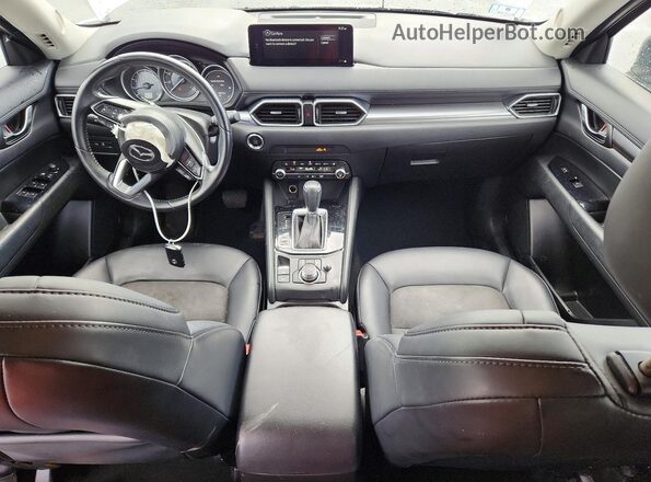 JM3KFBCM7M1316908 2021 MAZDA CX-5 White Widok deski rozdzielczej