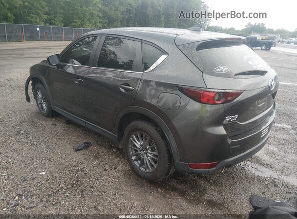 JM3KFBCM7M1451130 2021 MAZDA CX-5 Black Tył lewy