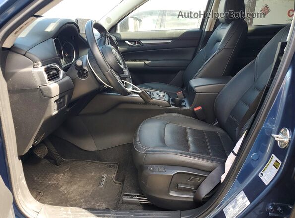 JM3KFBCM7N1559006 2022 MAZDA CX-5 Blue Widok wnętrza z przodu