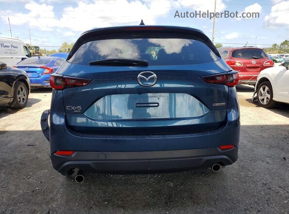 JM3KFBCM7N1559006 2022 MAZDA CX-5 Blue Widok z tyłu