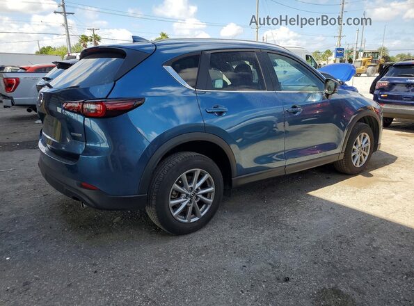 JM3KFBCM7N1559006 2022 MAZDA CX-5 Blue Tył prawy