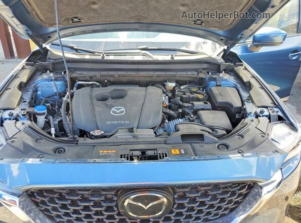JM3KFBCM7N1559006 2022 MAZDA CX-5 Blue Widok komory silnika