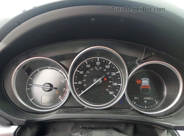 JM3KFBCM7P0107033 2023 MAZDA CX-5 Gray Widok zestawu wskaźników