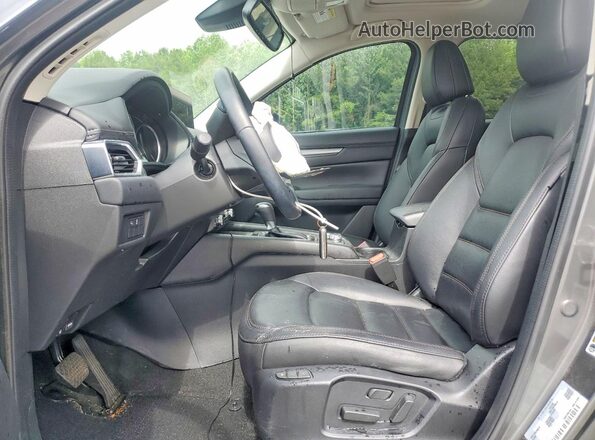 JM3KFBCM7P0107033 2023 MAZDA CX-5 Gray Widok wnętrza z przodu