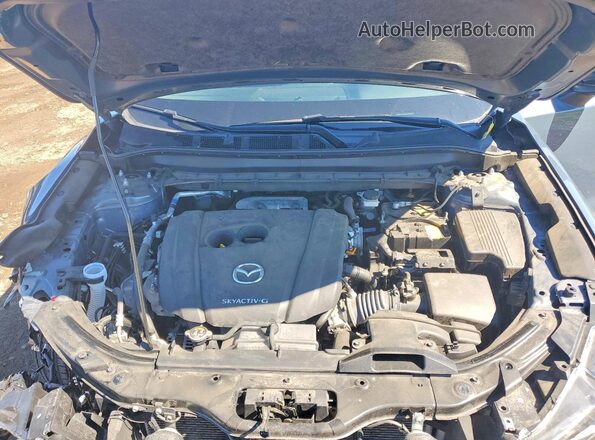 JM3KFBCM7P0139318 2023 MAZDA CX-5 Gray ძრავის განყოფილების ხედი