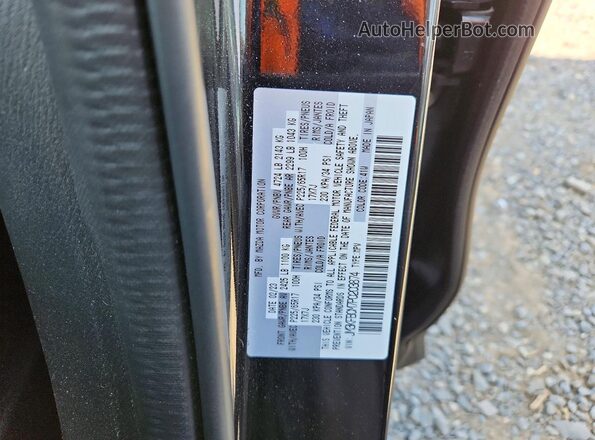 JM3KFBCM7P0203874 2023 MAZDA CX-5 Black Widok naklejki z numerem VIN