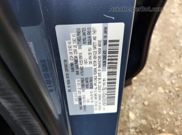 JM3KFBCM7P0211750 2023 MAZDA CX-5 Gray VIN կոդի պիտակի տեսք