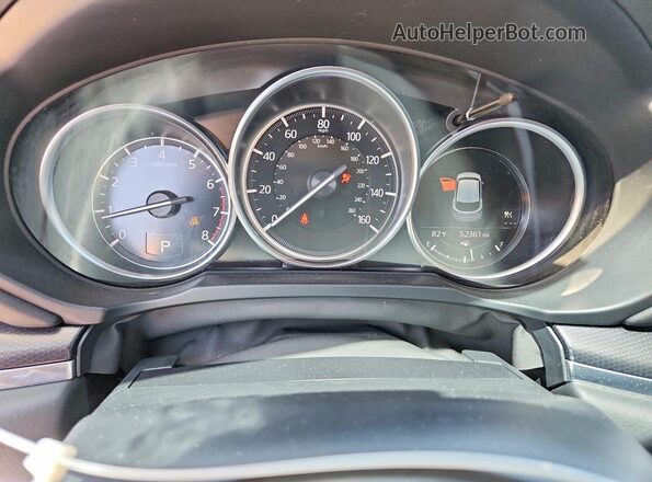 JM3KFBCM7P0223803 2023 MAZDA CX-5 Gray Սարքավորումների վահանակի տեսք
