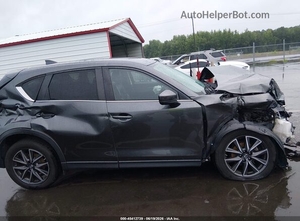 JM3KFBCM8J0344413 2018 MAZDA CX-5 Gray Rear interior view