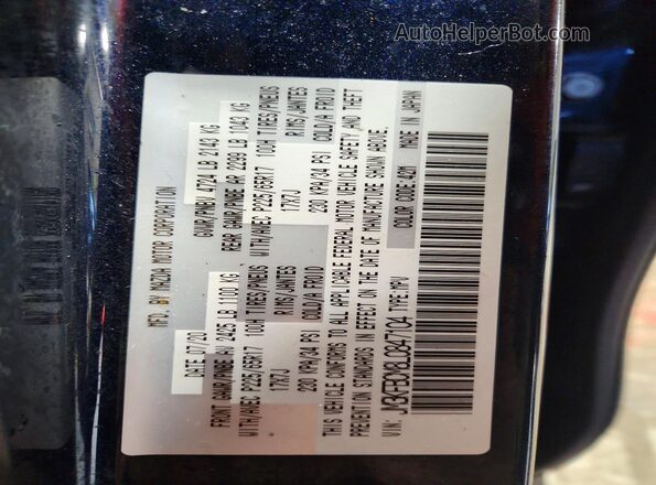 JM3KFBCM8L0847104 2020 MAZDA CX-5 Blue 