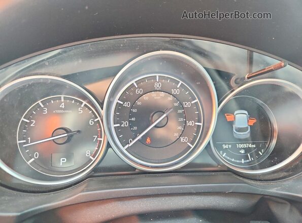 JM3KFBCM8M0343640 2021 MAZDA CX-5 Black Սարքավորումների վահանակի տեսք