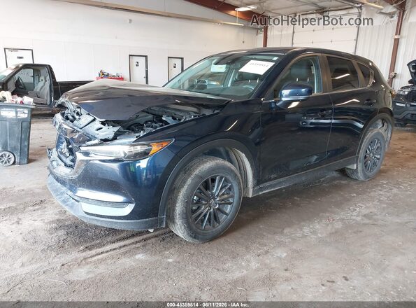 JM3KFBCM8M0449196 2021 MAZDA CX-5 Blue Front left