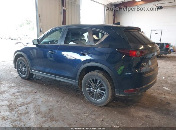 JM3KFBCM8M0449196 2021 MAZDA CX-5 Blue Rear left