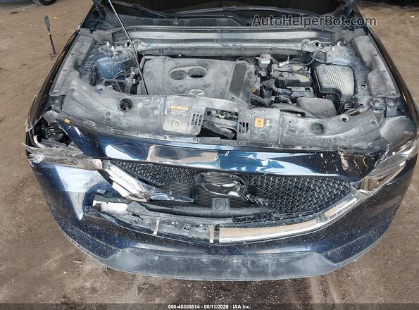 JM3KFBCM8M0449196 2021 MAZDA CX-5 Blue Rear view