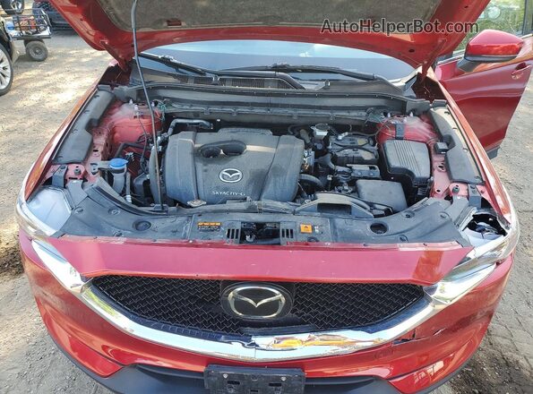 JM3KFBCM8M1421487 2021 MAZDA CX-5 Red Вид підкапотного простору