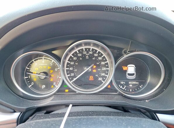 JM3KFBCM8M1421487 2021 MAZDA CX-5 Red Вид щитка приладів