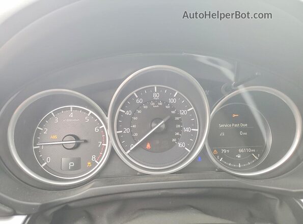JM3KFBCM9J0456590 2018 MAZDA CX-5 White Սարքավորումների վահանակի տեսք