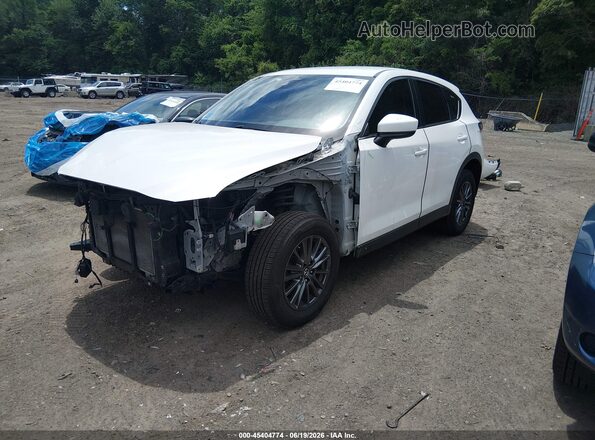 JM3KFBCM9K0521343 2019 MAZDA CX-5 White Przód lewy