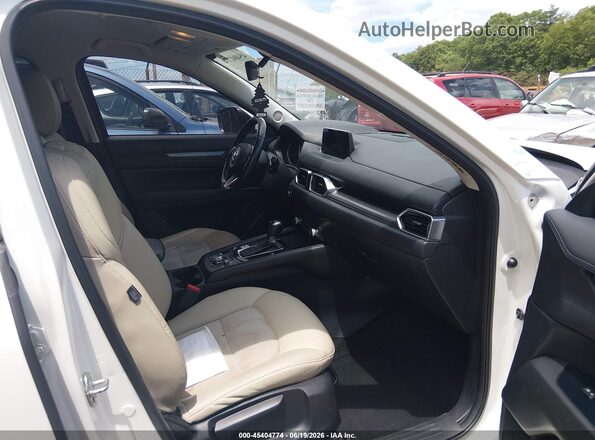JM3KFBCM9K0521343 2019 MAZDA CX-5 White Widok wnętrza z przodu
