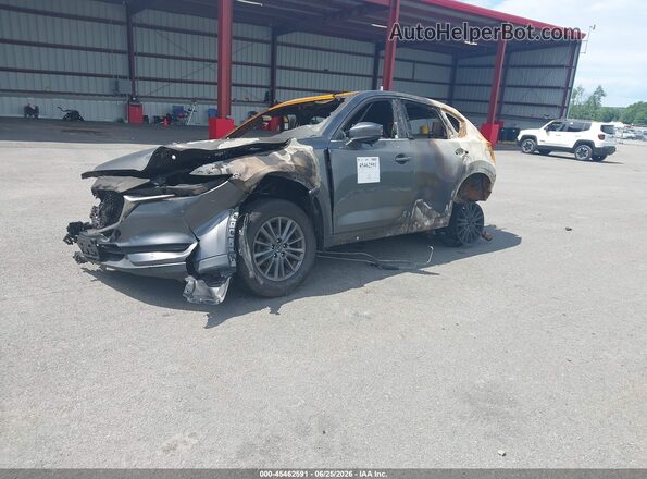 JM3KFBCM9K0625721 2019 MAZDA CX-5 Gray Առջևի ձախ երեք քառորդ տեսարան